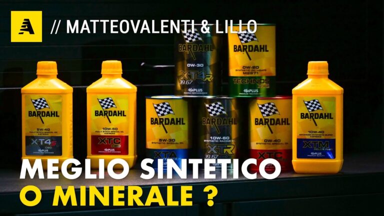 Differenze tra Olio Minerale e Olio Sintetico